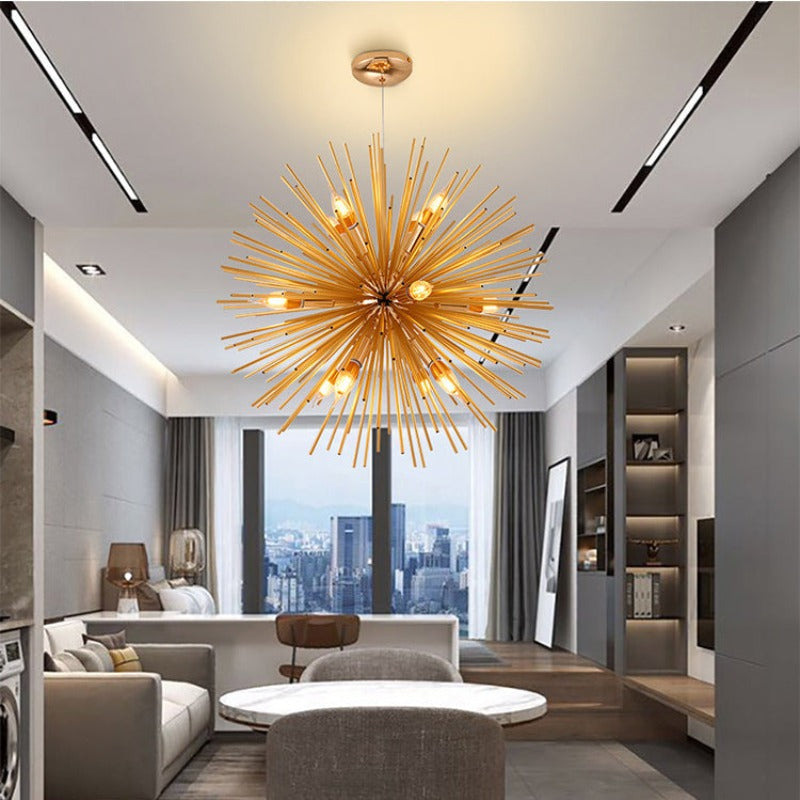 Contemporary Dandelion-Style Chandelier | Lersk