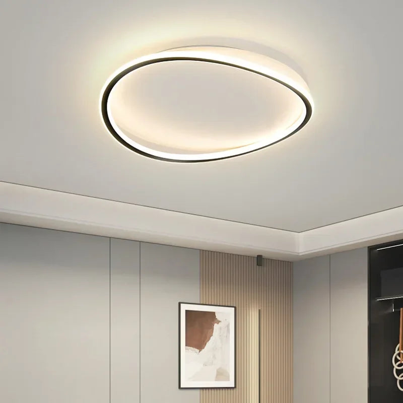 LumaAero Lampadario LED Contemporaneo per Soggiorni | Lersk