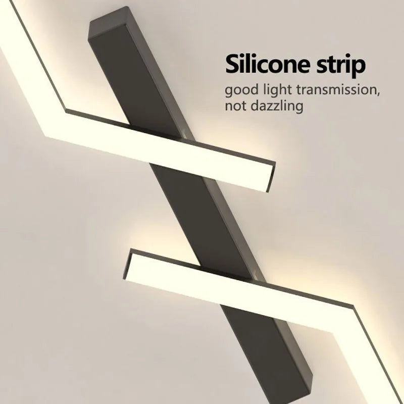 Stropní světlo SleekGlow LED Line pro moderní interiéry, energeticky úsporné | Lersk