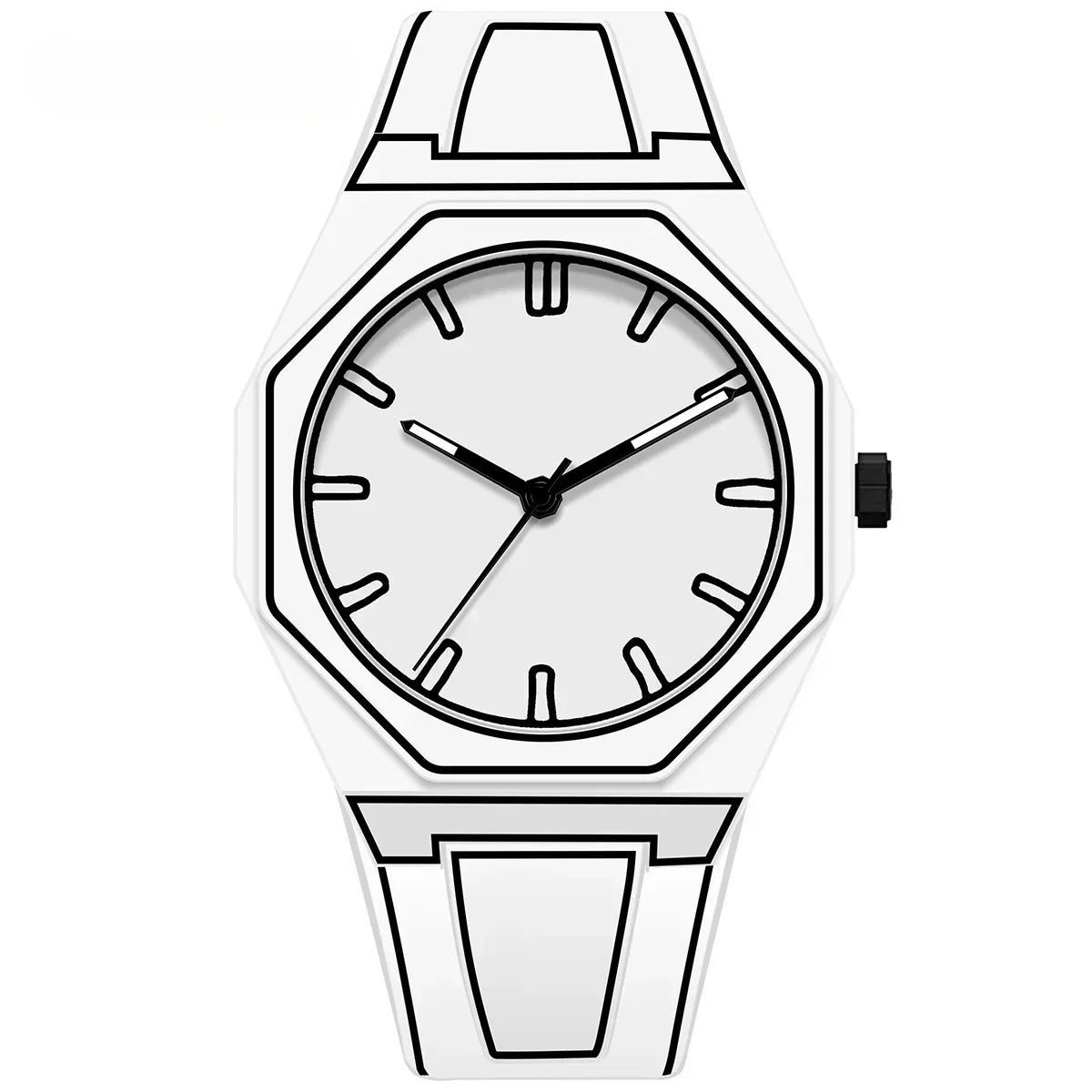 NovaLume Arc Modern Minimalist Men's Watch Black Matte | Lersk