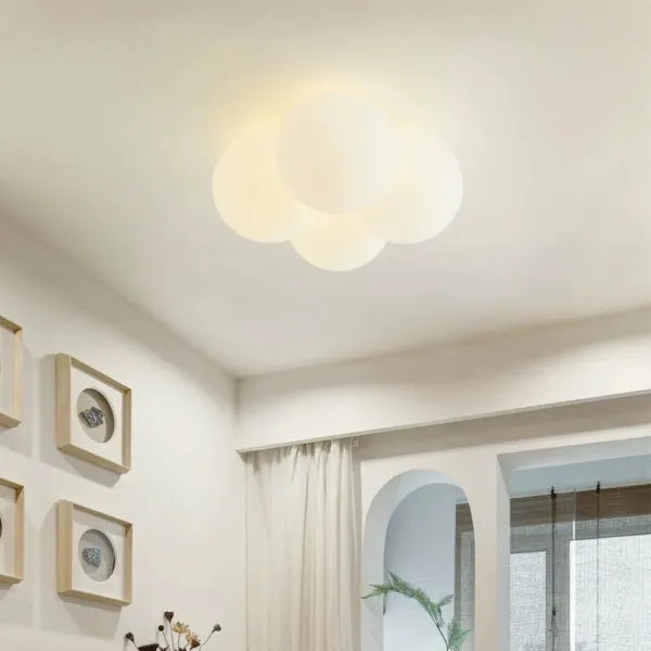 Stropní LED svítidlo NimbusCloud s designem inspirovaným mraky pro obývací pokoje | Lersk