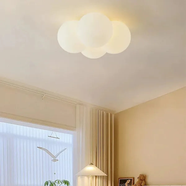 Stropní LED svítidlo NimbusCloud s designem inspirovaným mraky pro obývací pokoje | Lersk