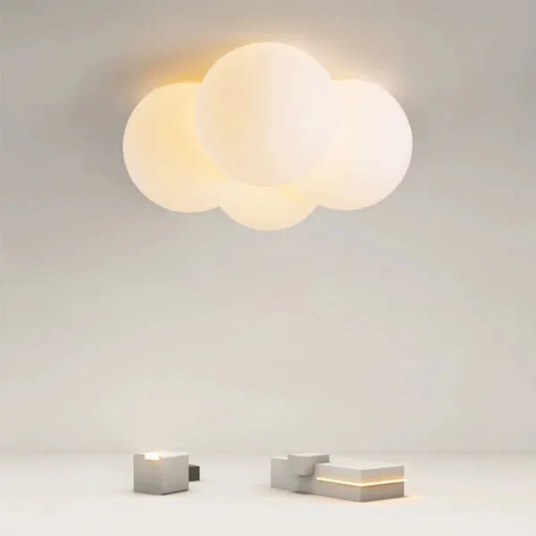 Stropní LED svítidlo NimbusCloud s designem inspirovaným mraky pro obývací pokoje | Lersk