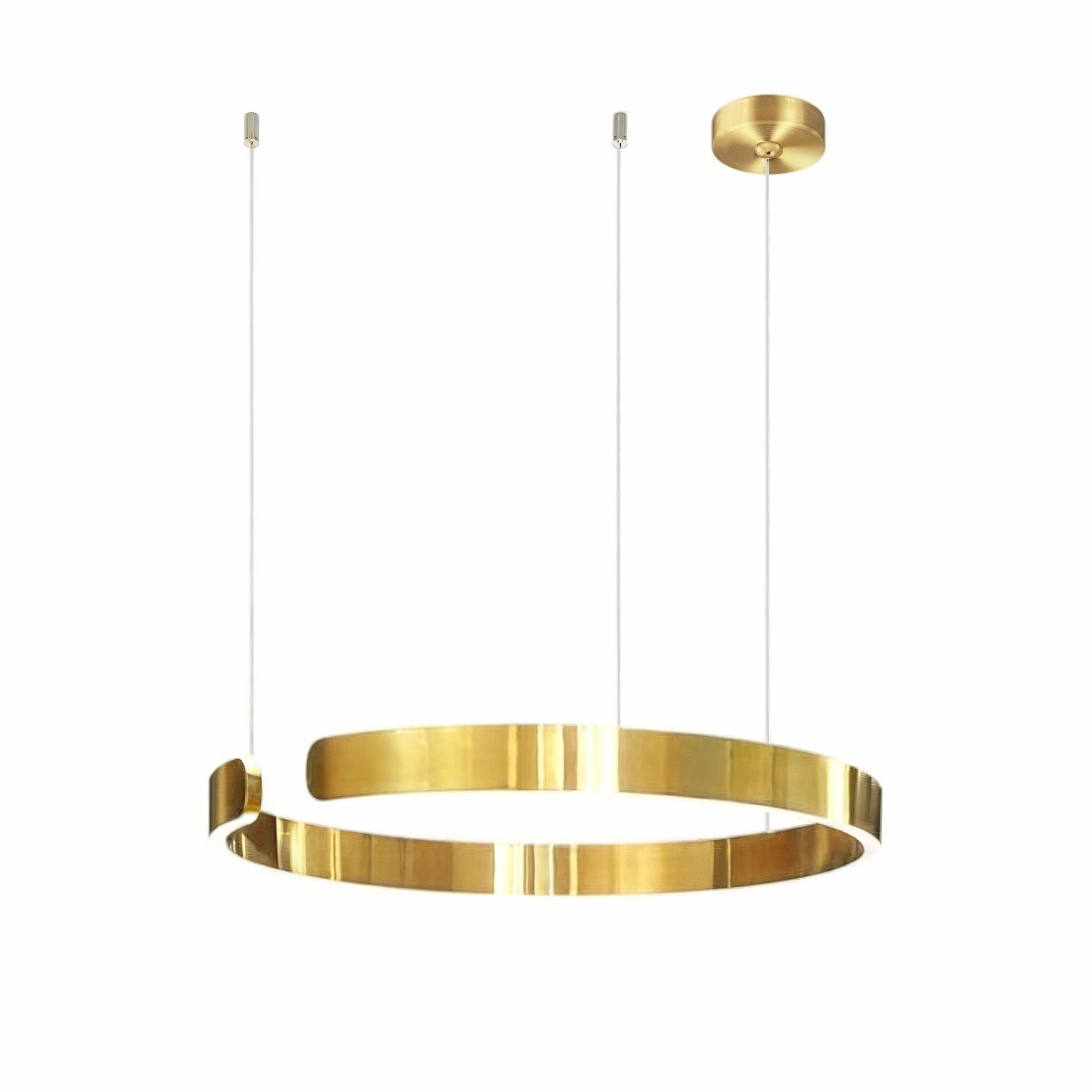 CirqueCircle Pendant Light with Integrated LED for Home | Lersk