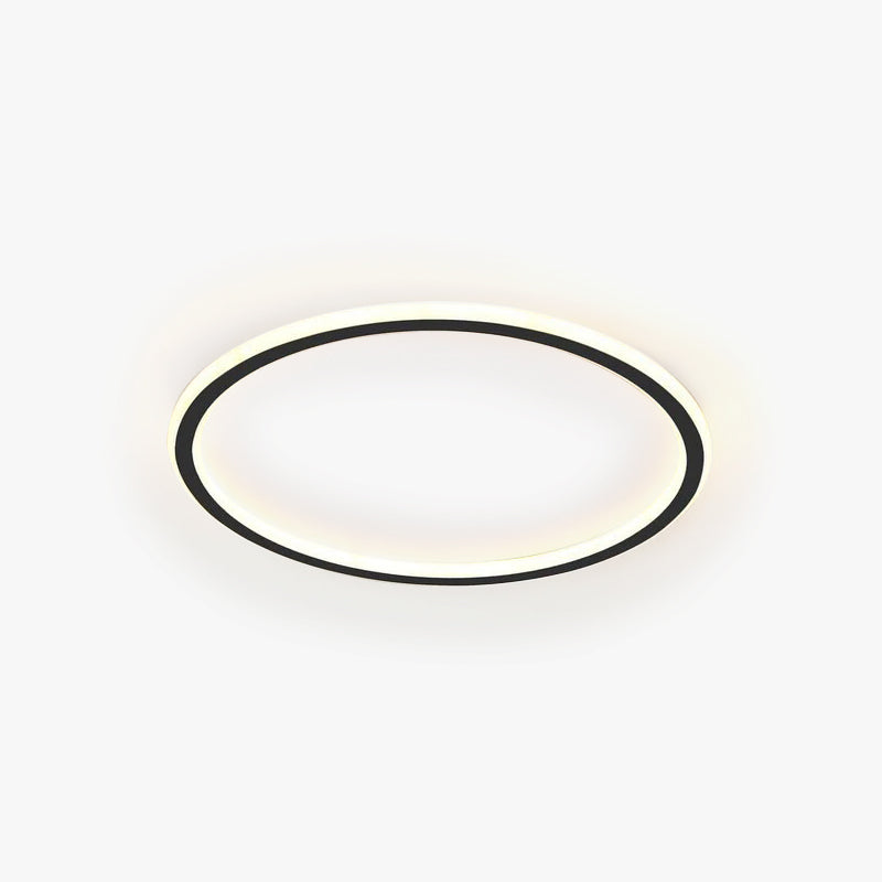 Lampada da soffitto circolare LED ultra sottile CirroNova | Montaggio a filo minimalista | Lersk