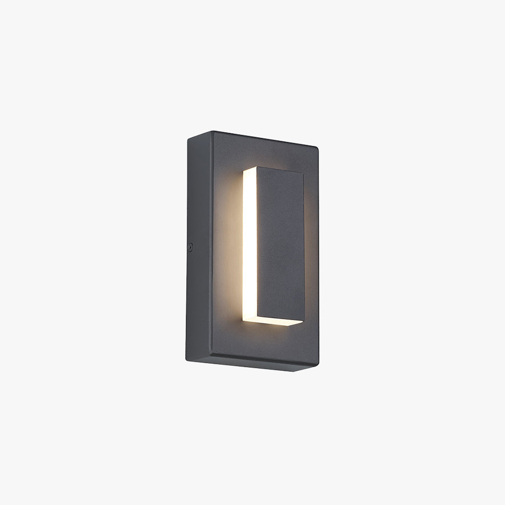 LumaForge Lampada da Parete Esterna con Sensore di Movimento PIR e LED Integrato | Lersk