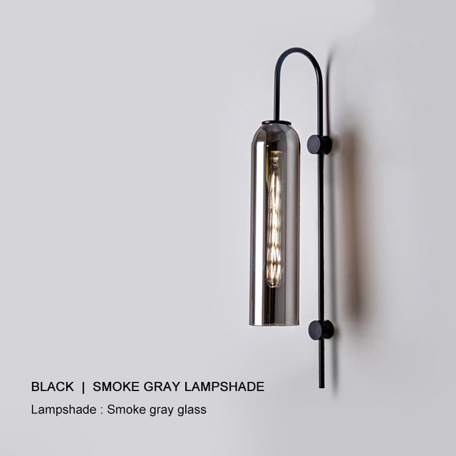 LumaGlass Nordic Wall Light With Soft Ambient Glow | Lersk