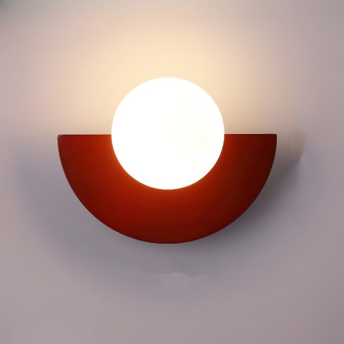NovaArc Semicircle LED Wall Light for Nordic Decor | Lersk