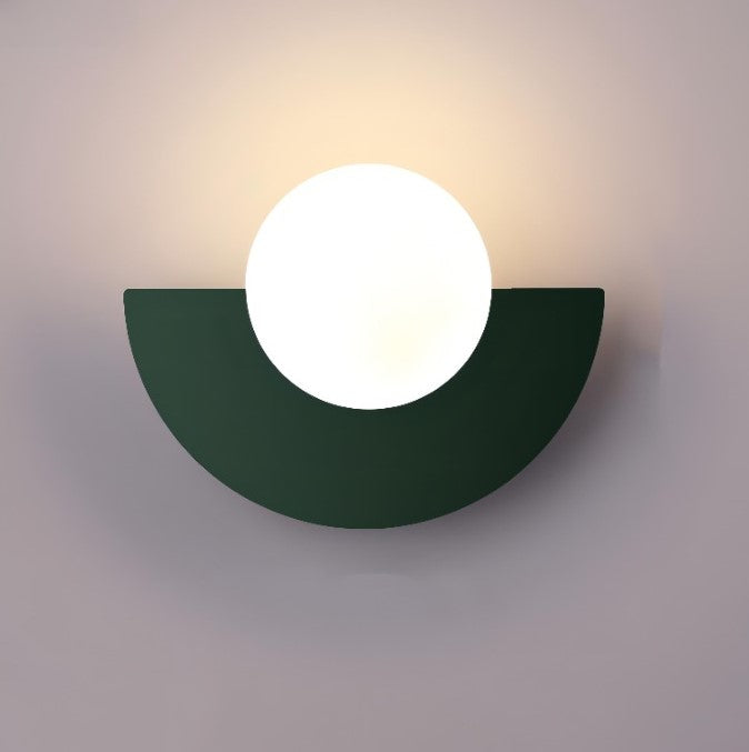 NovaArc Semicircle LED Wall Light for Nordic Decor | Lersk