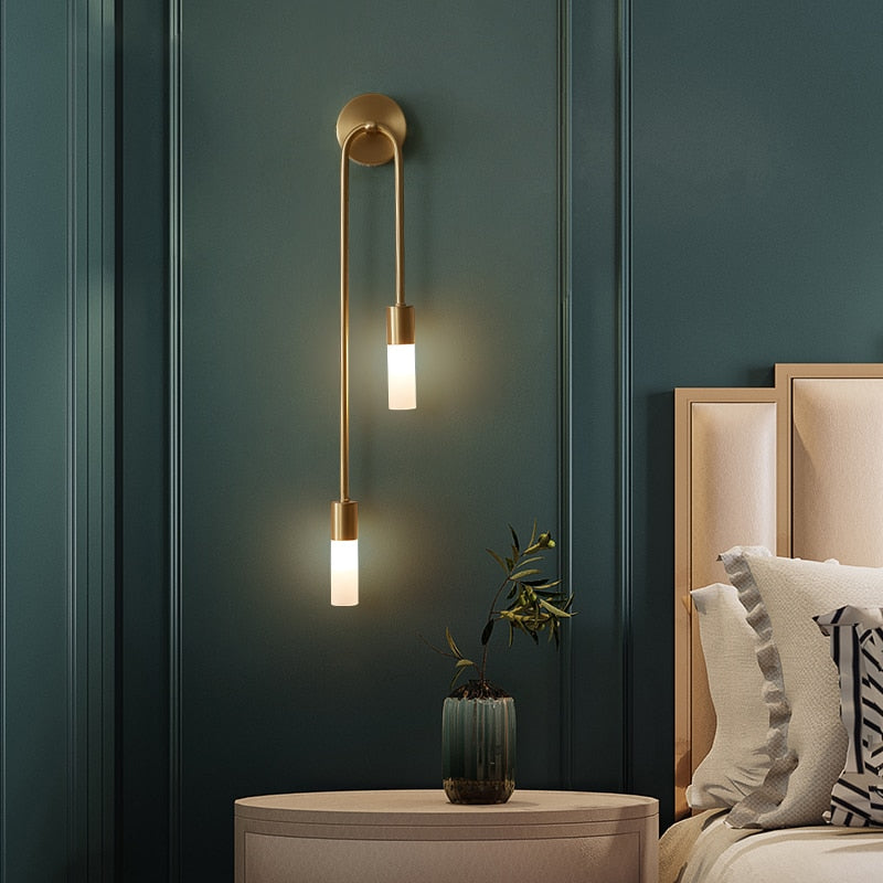 NovaVibe Slim LED Wall Light with White Glow 2700-3500K | Lersk