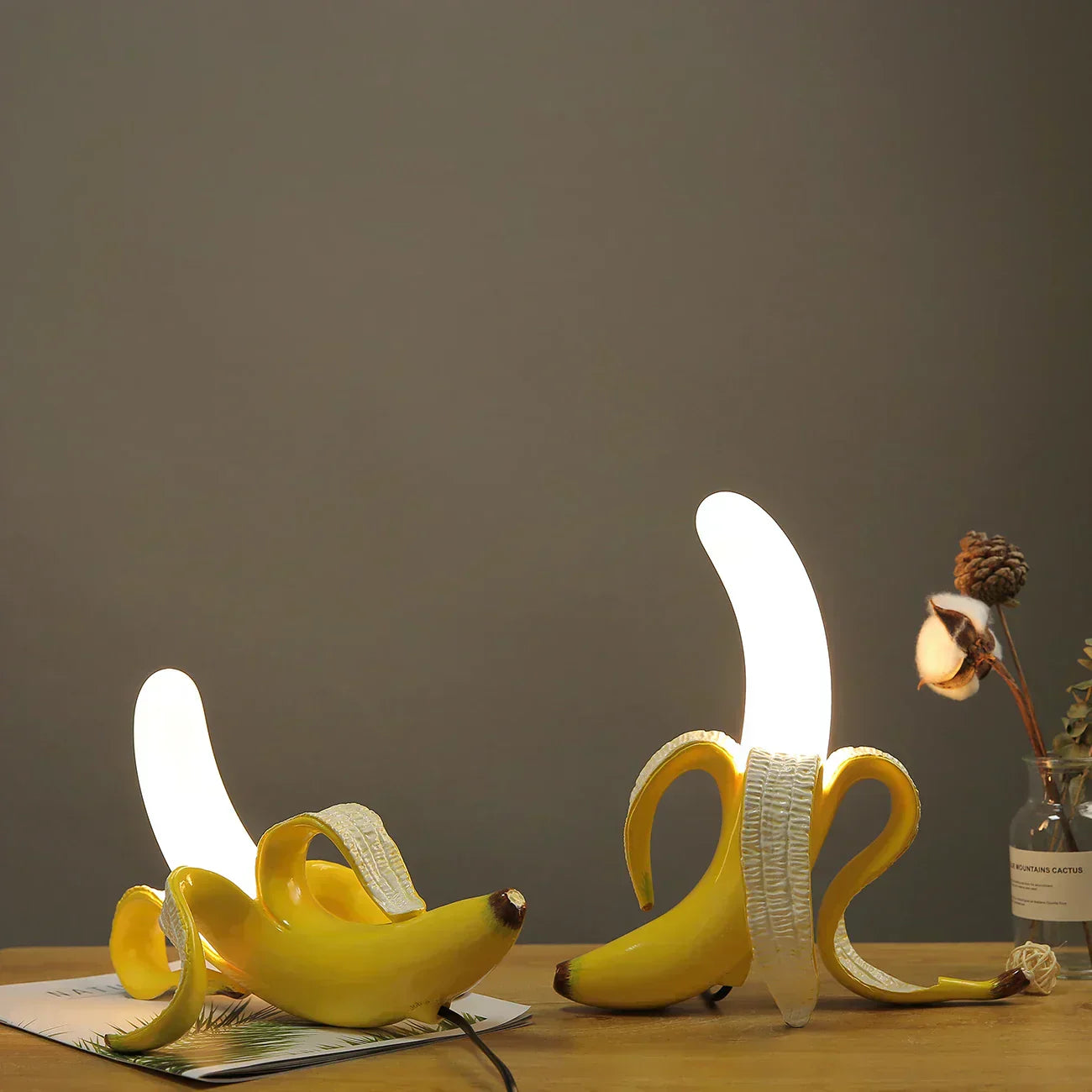 BananaShine Banana Lamp Playful Modern Table Light For Quirky Home Decor | Lersk