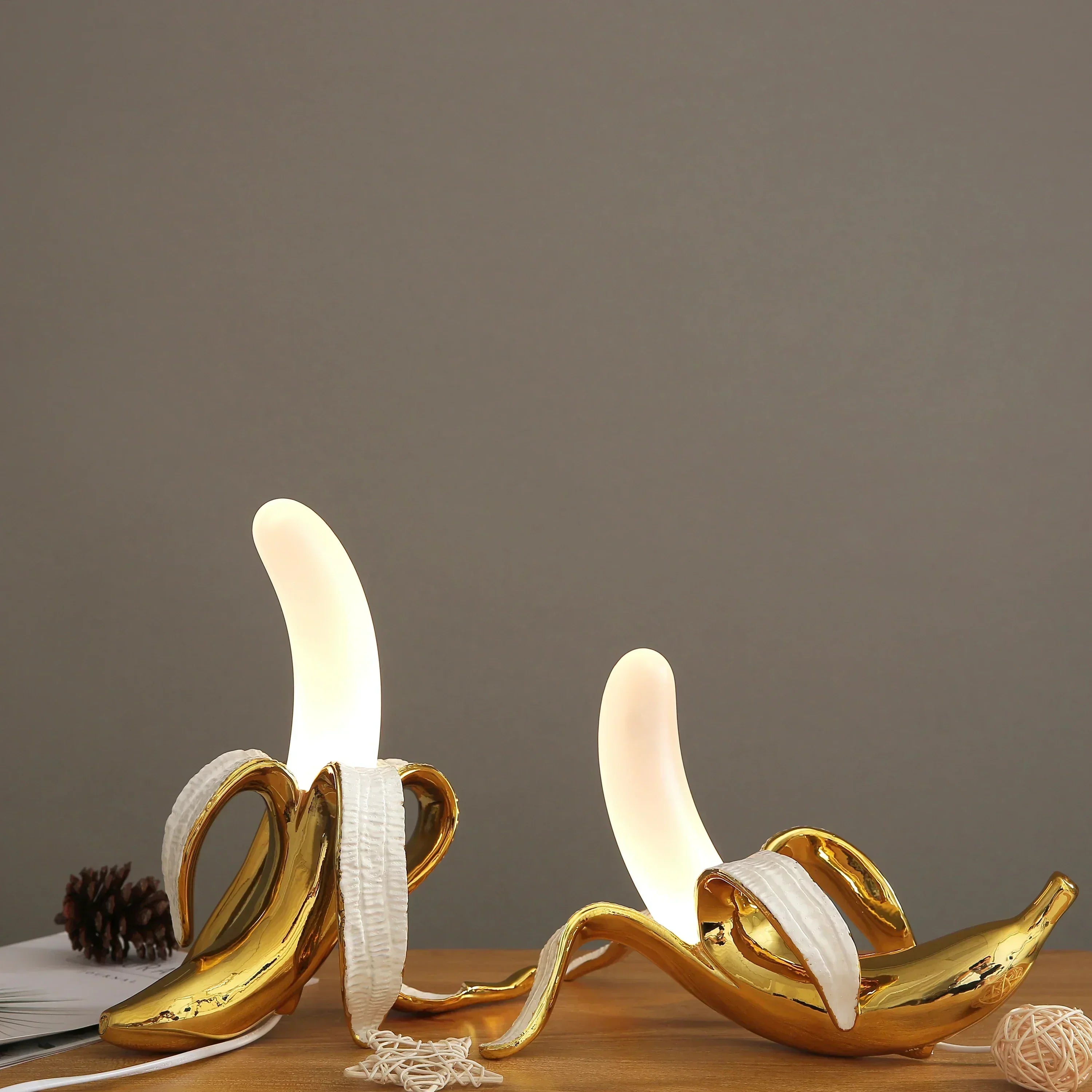 BananaShine Banana Lamp Playful Modern Table Light For Quirky Home Decor | Lersk