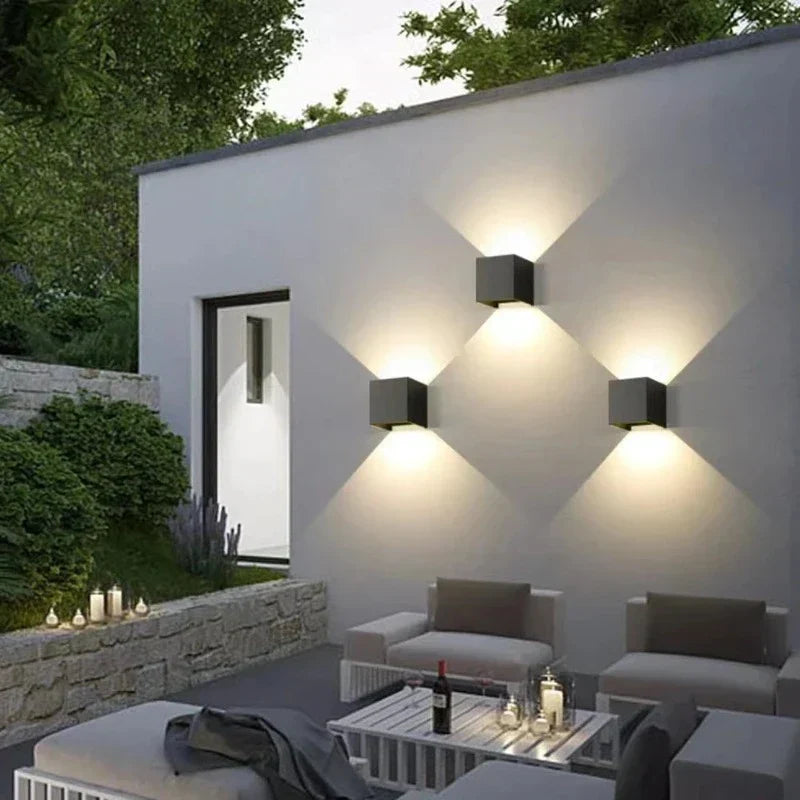 NovaLume Outdoor Wall Light Elegant Exterior Lighting | Lersk
