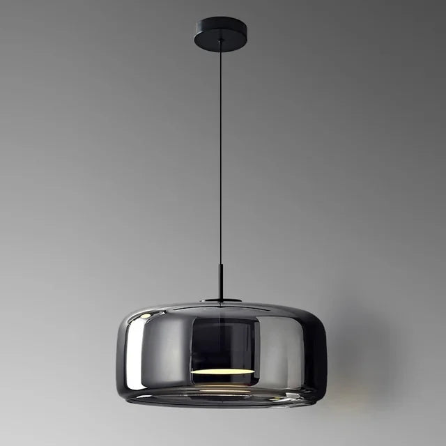 Aurelo Glass Globe Pendant Light Modern Minimal Glow | Lersk