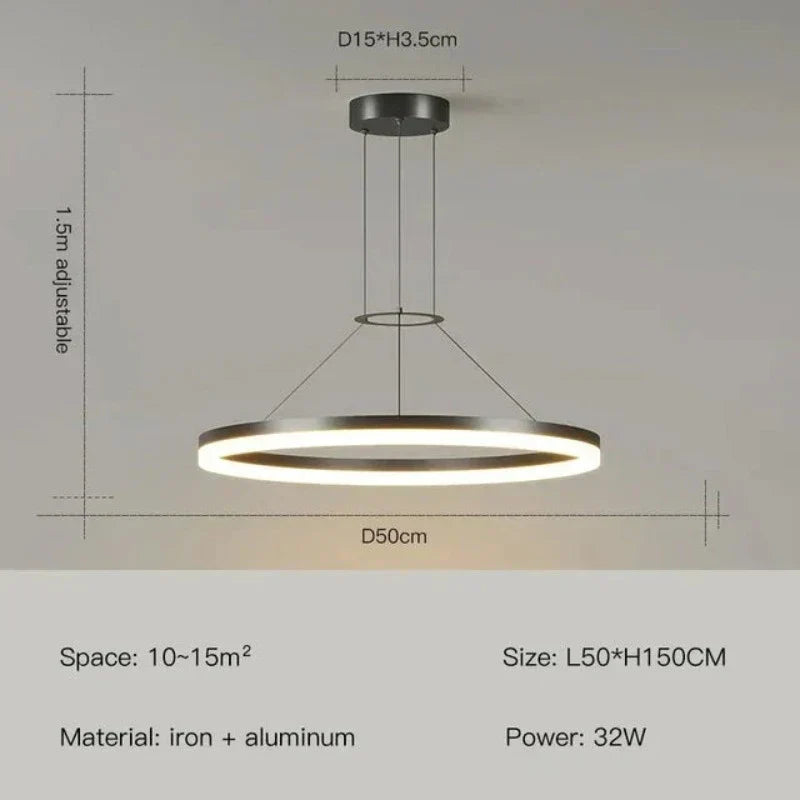 ChicRadiance - Slim hanging lamp | Lersk