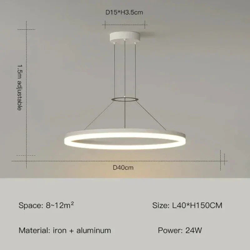 ChicRadiance - Slim hanging lamp | Lersk