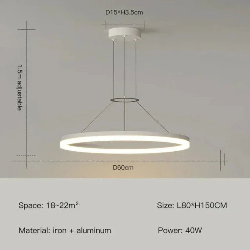 ChicRadiance - Slim hanging lamp | Lersk