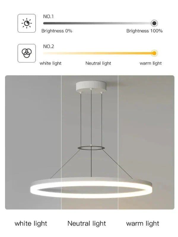 ChicRadiance - Slim hanging lamp | Lersk