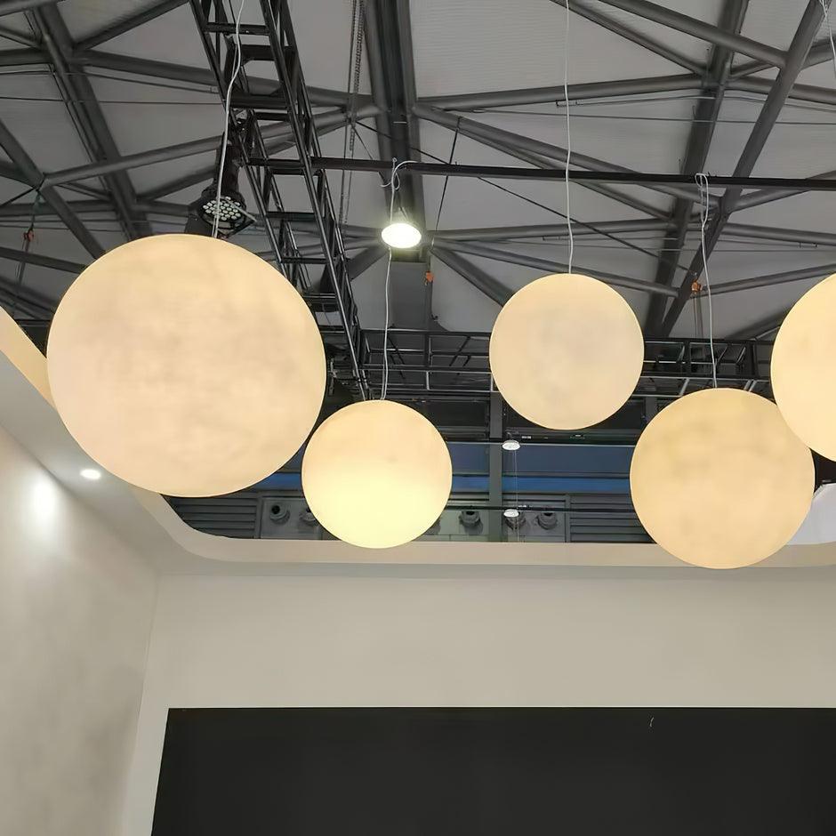 LunaraGlow závěsná lampa Moonlight pro útulnou atmosféru | Lersk