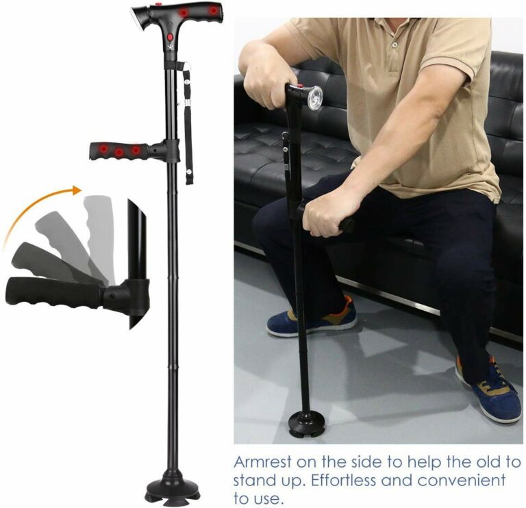 AeroAssist LED Folding Cane for Safe Everyday Mobility | Lersk