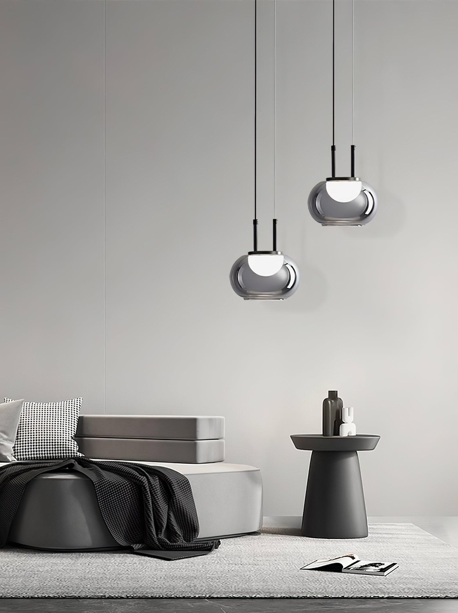 Lampada a sospensione HaloAura con incantevole effetto alone luminoso | Lersk