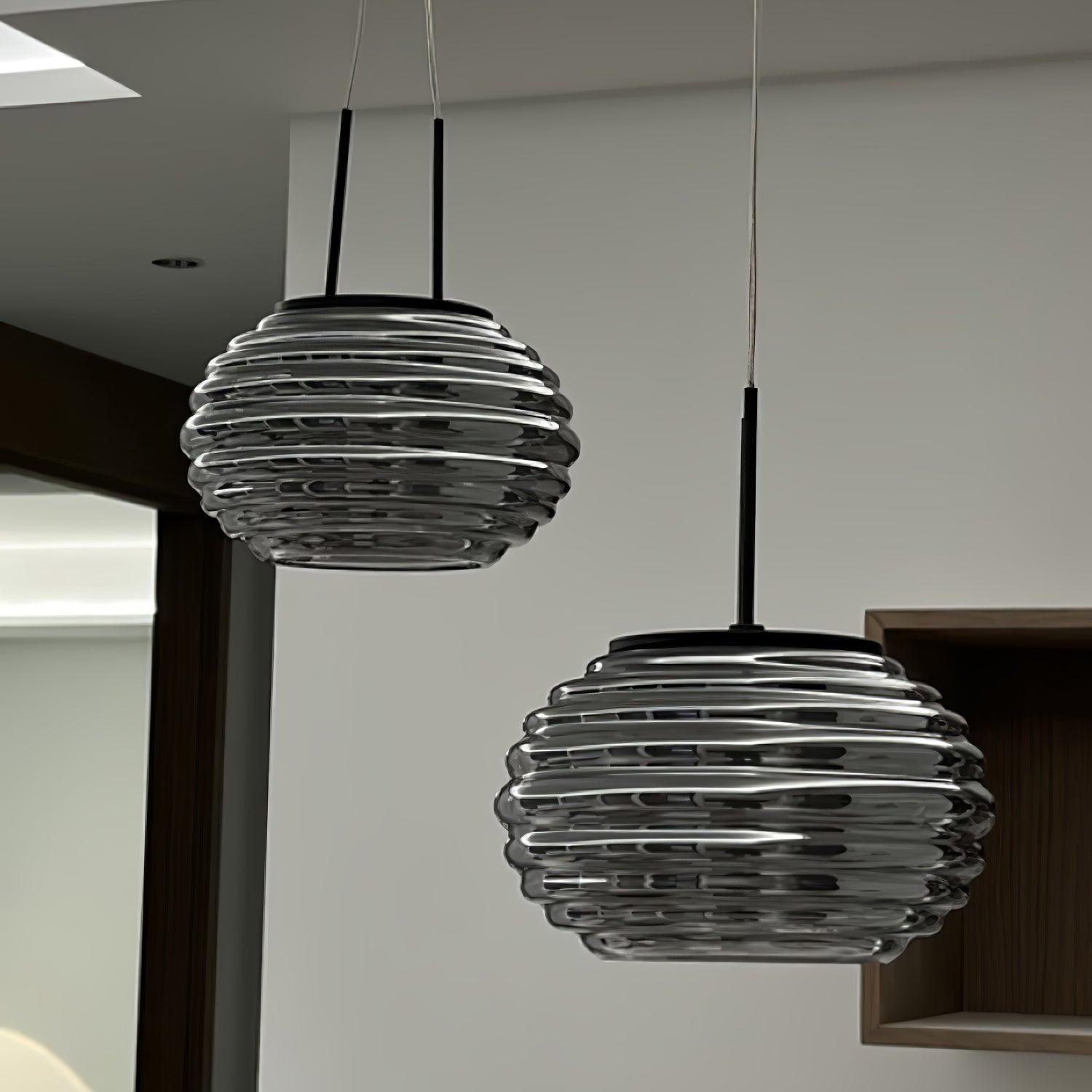 Lampada a sospensione HaloAura con incantevole effetto alone luminoso | Lersk