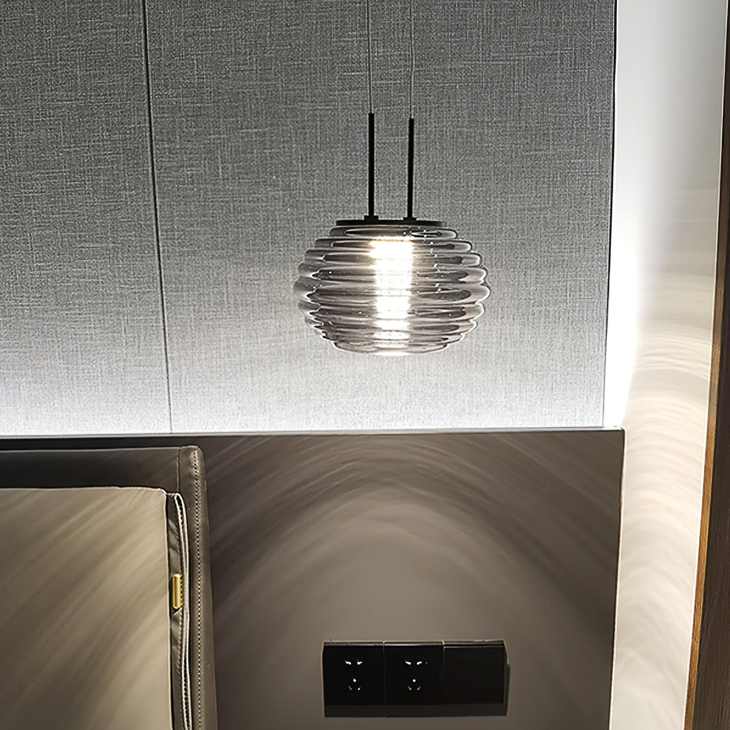 Lampada a sospensione HaloAura con incantevole effetto alone luminoso | Lersk