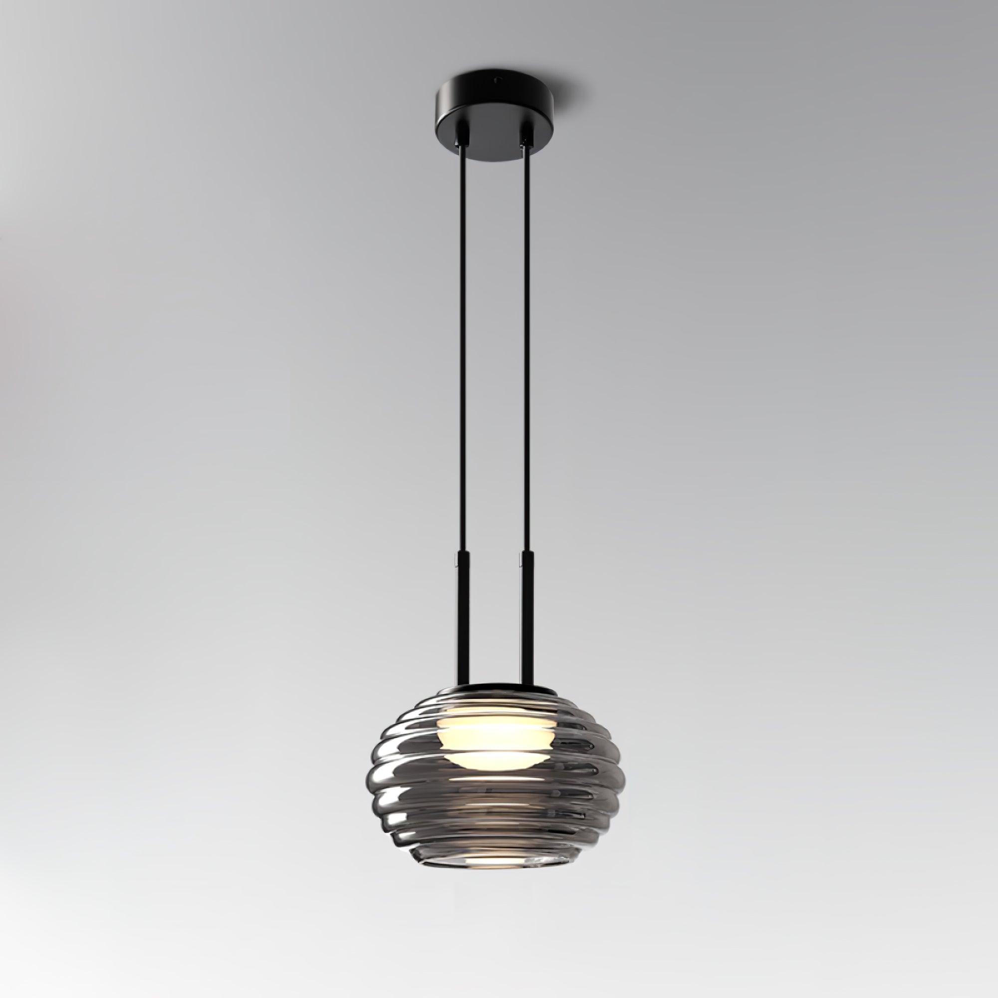 Lampada a sospensione HaloAura con incantevole effetto alone luminoso | Lersk