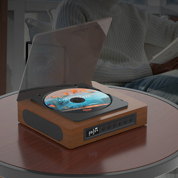 Lettore CD Vintage Bluetooth NovaRetro con Porta USB-C | Lersk