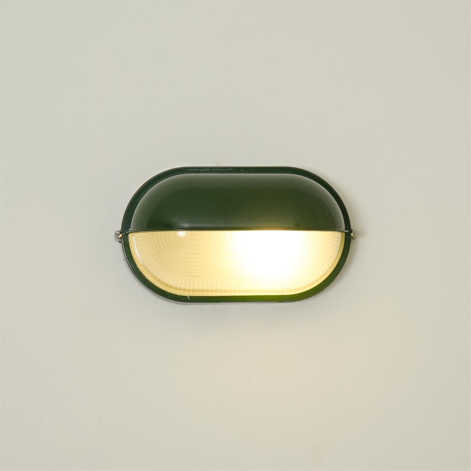 Maris Outdoor Wall Light With Industrial Ribbed Glass | Lersk