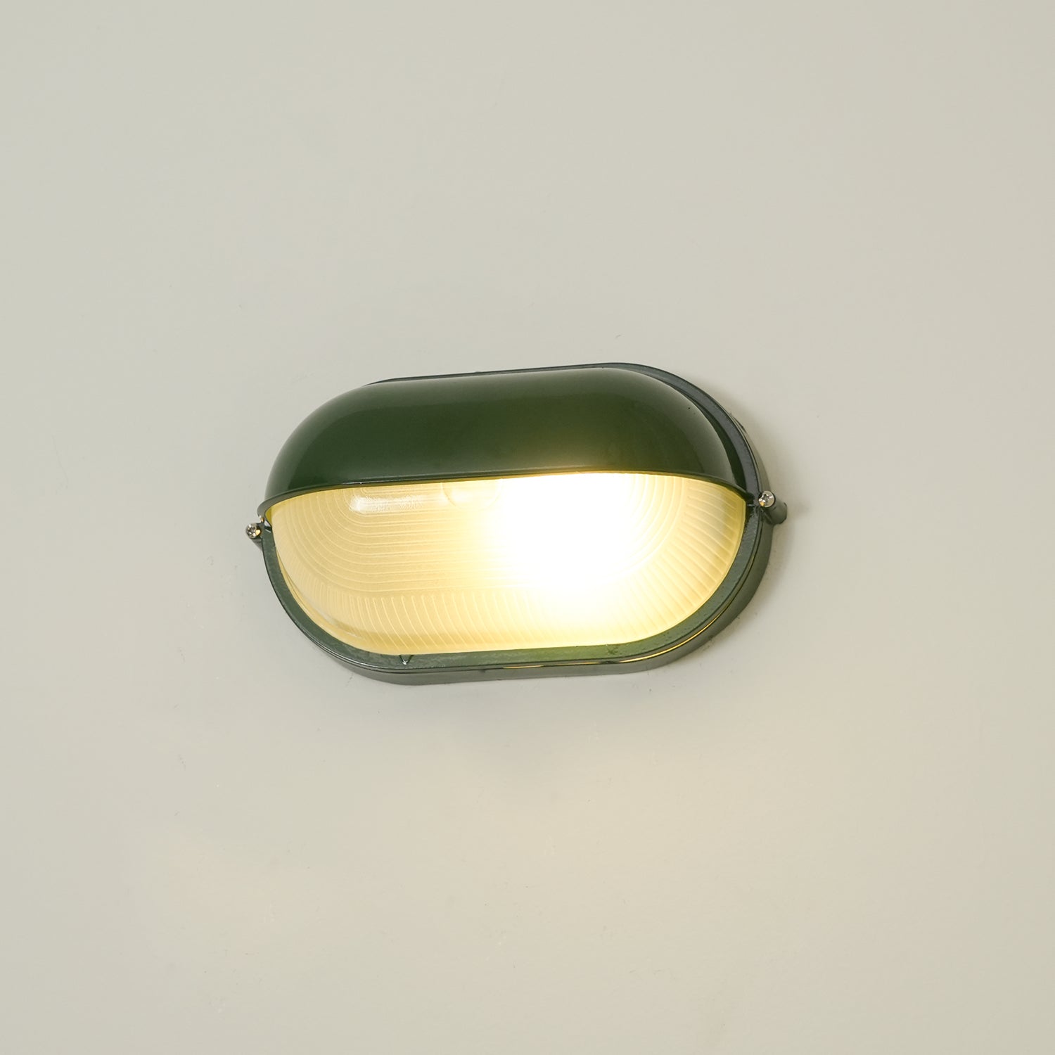 Maris Outdoor Wall Light With Industrial Ribbed Glass | Lersk