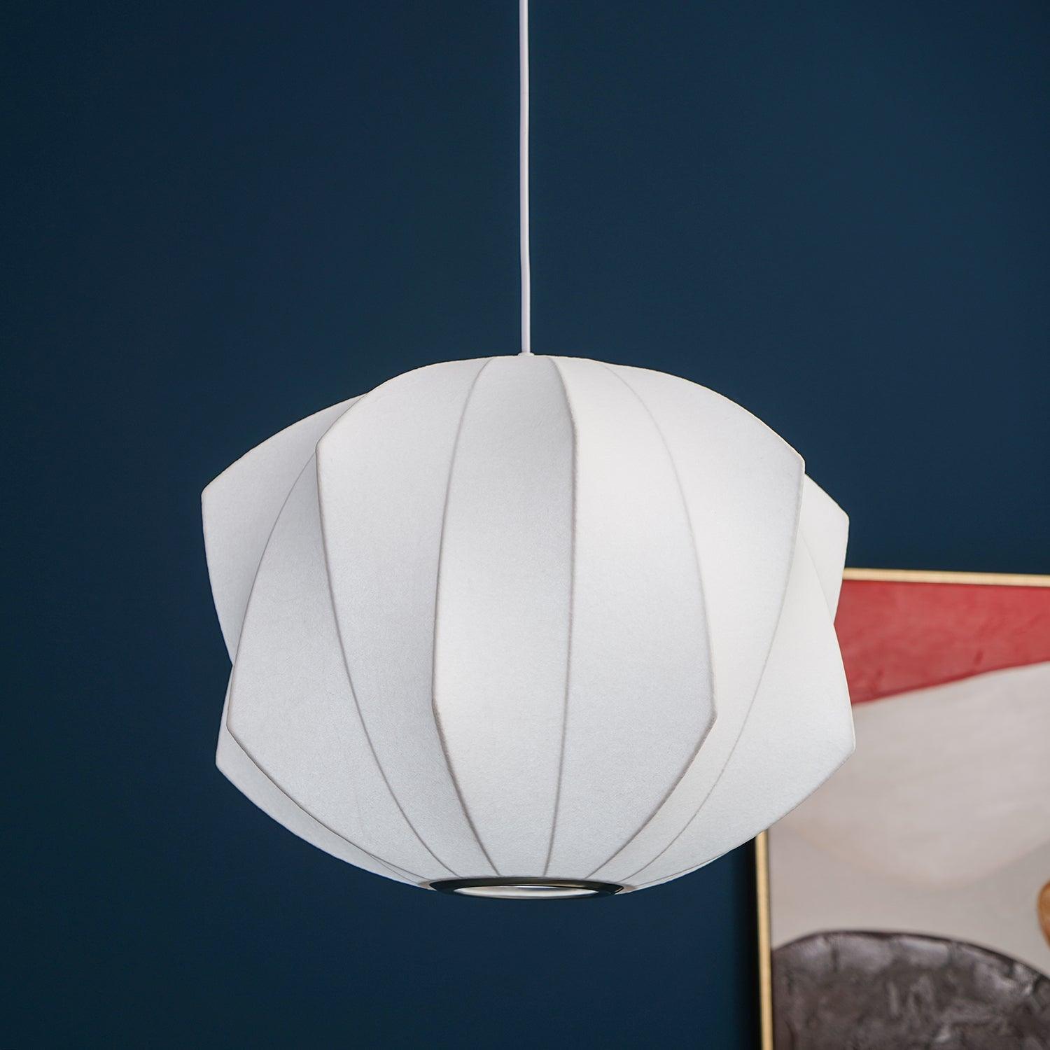 Lumora Orb Pendant Light Modern Spherical Wood Lamp | Lersk