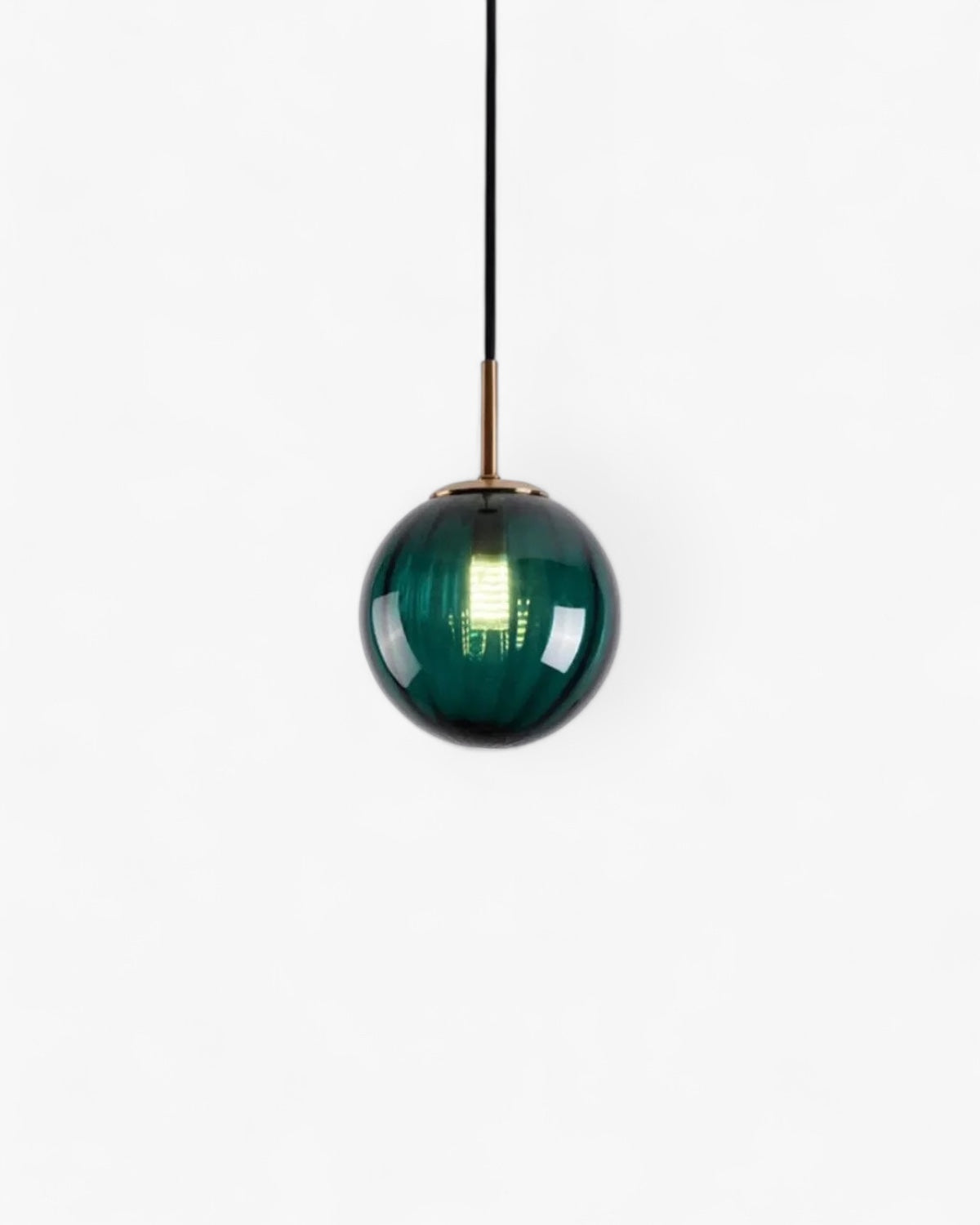 VeraLux Amber Glass Pendant Ceiling Light Vintage Warmth | Lersk