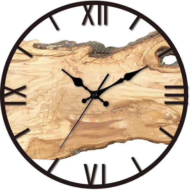 AstraLume Transparent Wall Clock In Minimalist Modern Decor | Lersk