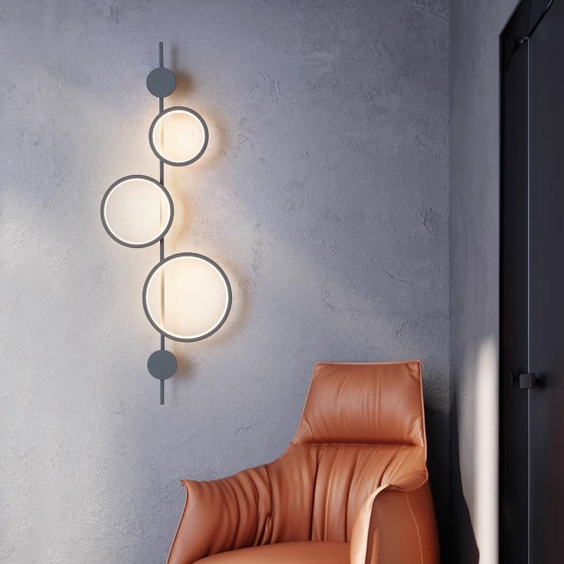 Contemporary Wall Lamp With LED Indoor Lighting Fixture | Lersk