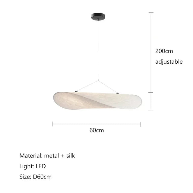 SilkWave Artisan Håndlavet Lampe - Kartoffelchips Lys | Lersk