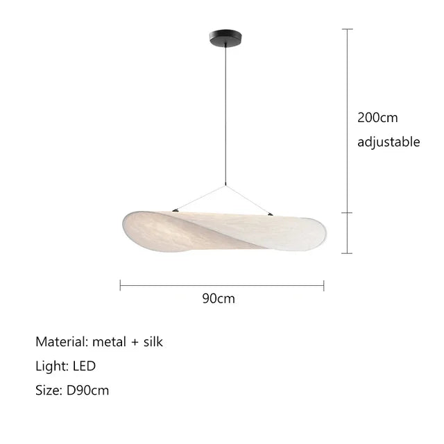 SilkWave Artisan Håndlavet Lampe - Kartoffelchips Lys | Lersk