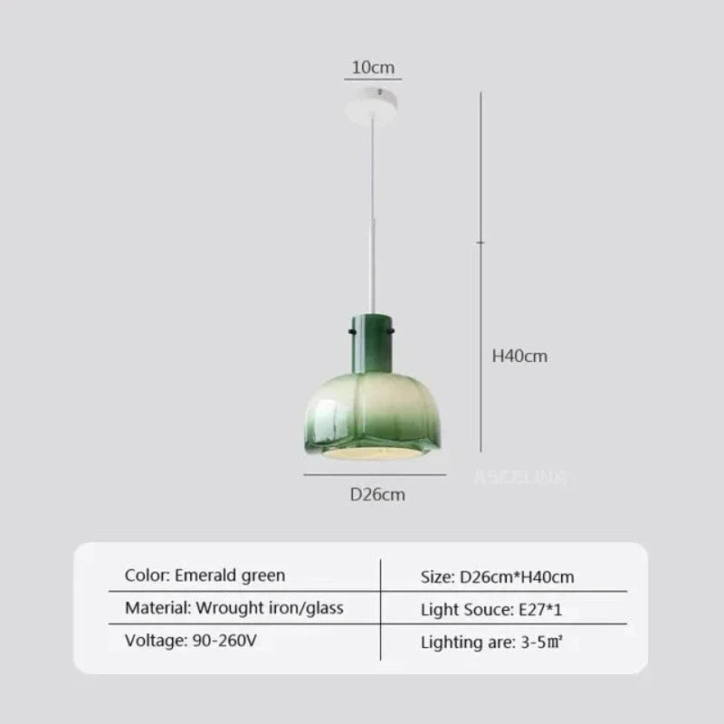 Eldrida glaspendel til tidløs boligindretning | Lersk