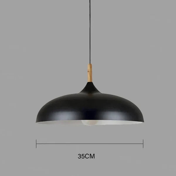NordicOak Ceiling Lamp Modern Scandinavian LED Lighting For Modern Homes | Lersk