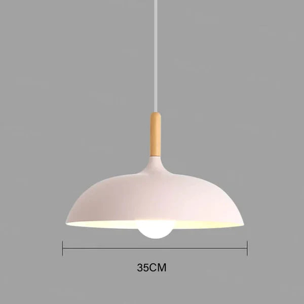 NordicOak Ceiling Lamp Modern Scandinavian LED Lighting For Modern Homes | Lersk