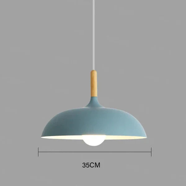 NordicOak Ceiling Lamp Modern Scandinavian LED Lighting For Modern Homes | Lersk