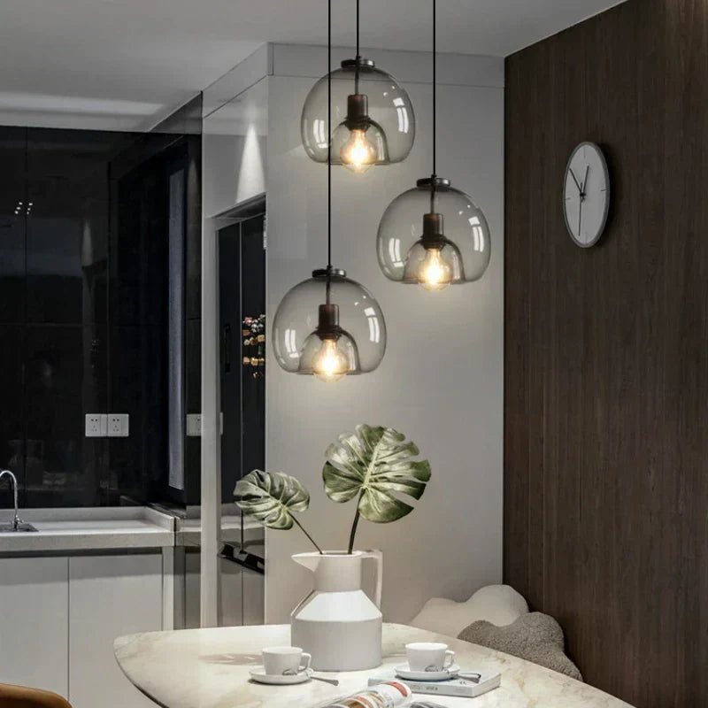 ElaraGlass závěsné svítidlo – moderní severský design pro domovy | Lersk