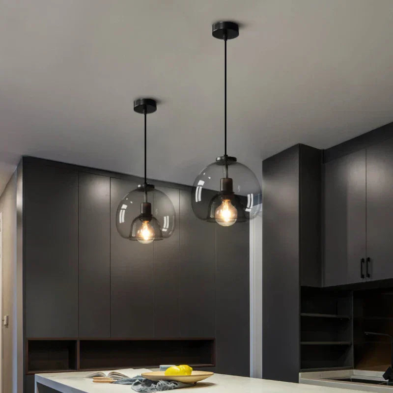 ElaraGlass závěsné svítidlo – moderní severský design pro domovy | Lersk