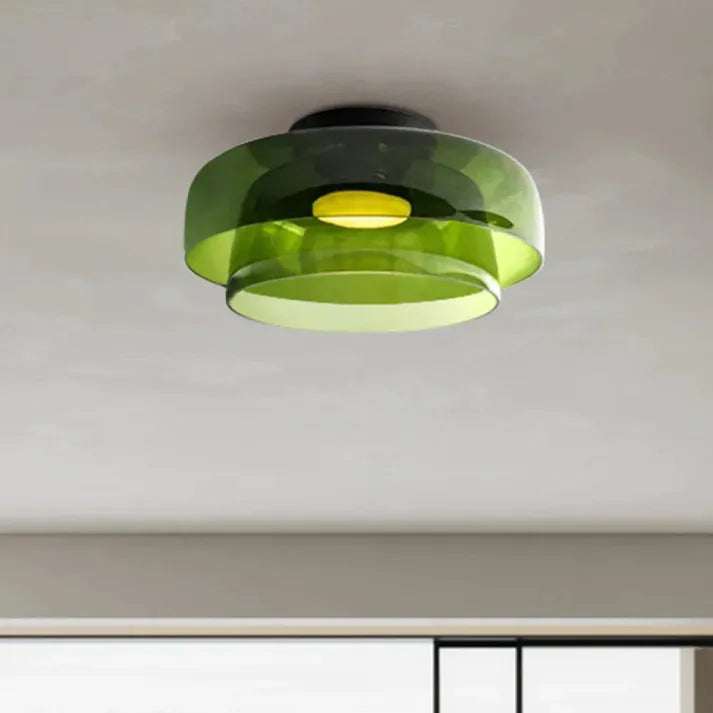 Lumenweave Nordic Ceiling Light With Handcrafted Glass Shade | Lersk