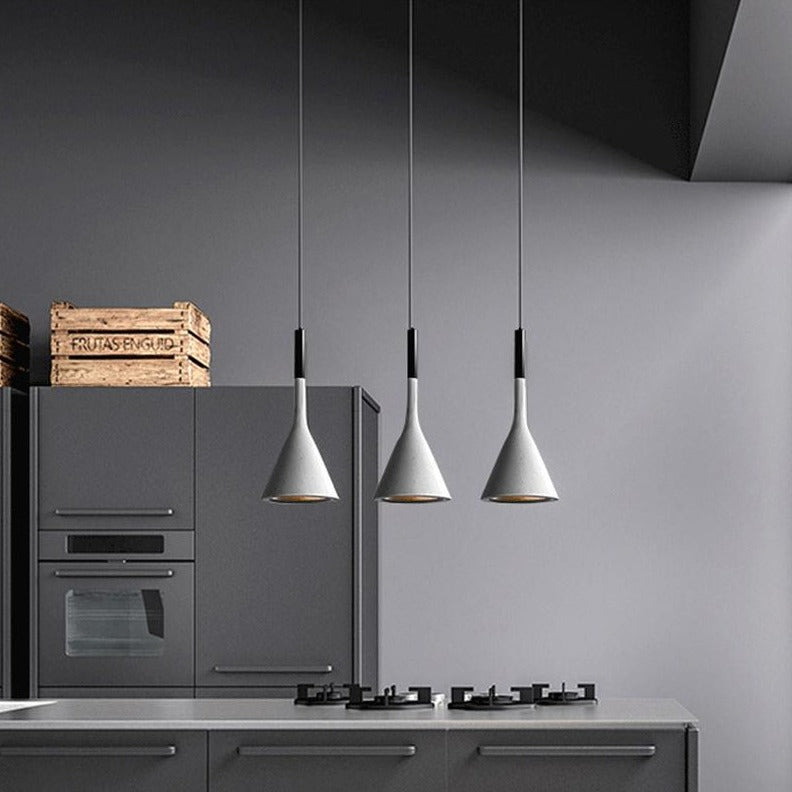 LumaNord Schlankes Modernes Aluminium Küchenpendelleuchte | Lersk