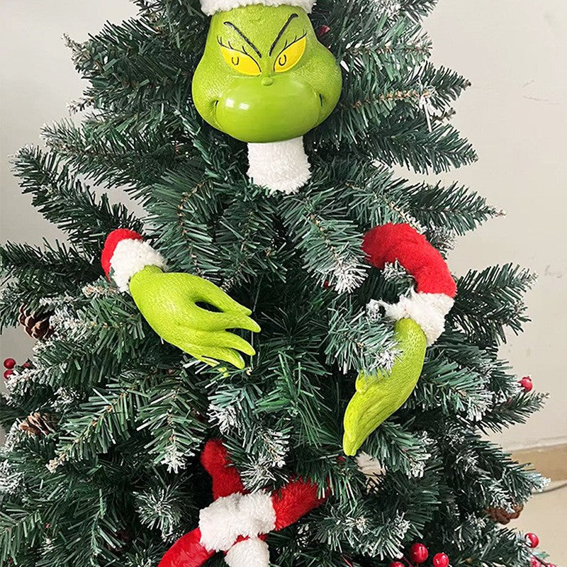 Grinch Five Piece Decoration Set For Christmas Tree Grinch Five Piece Decoration Set For Christmas Tree | Lersk