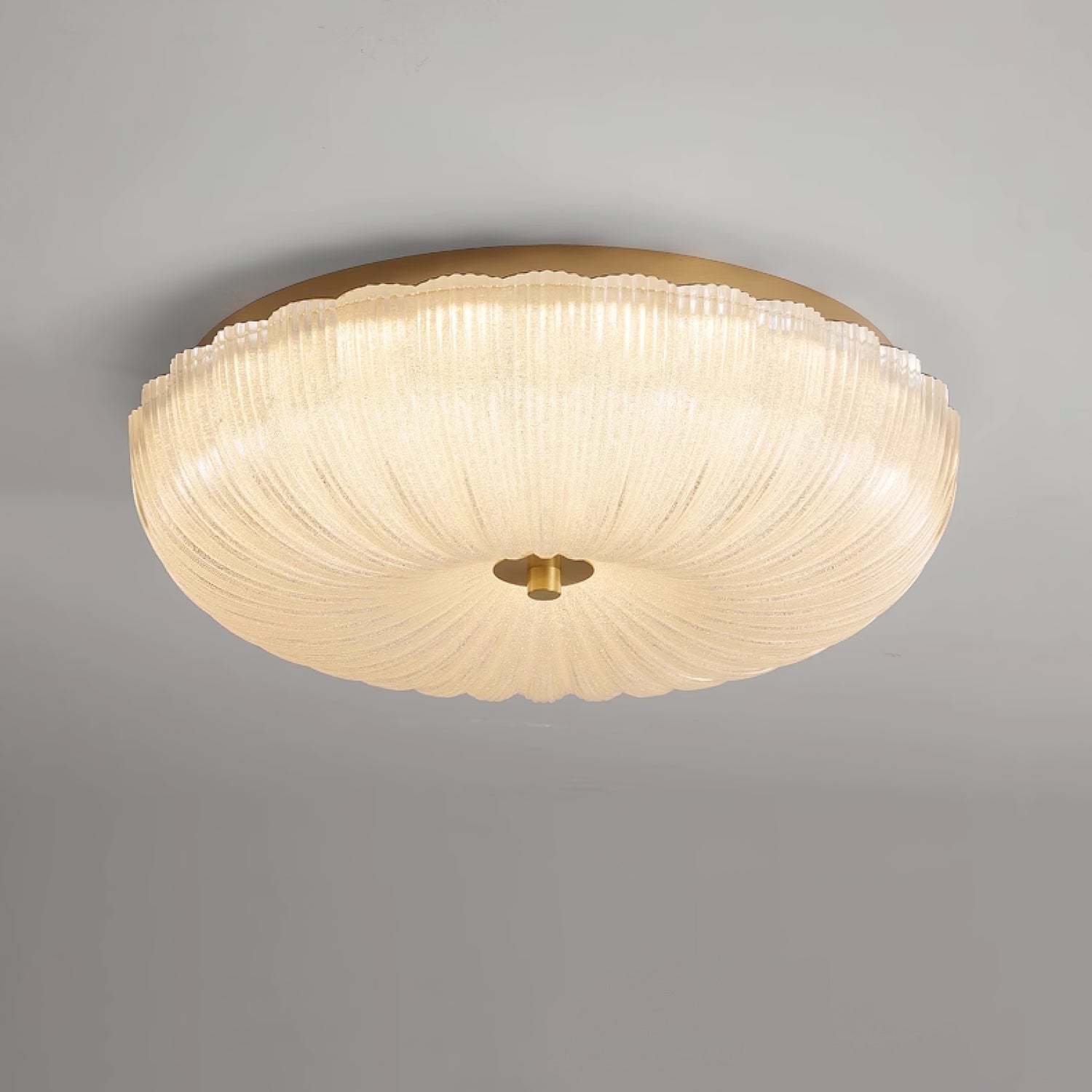 Nyra Ripple skleněné stropní svítidlo | Elegantní moderní zář | Lersk