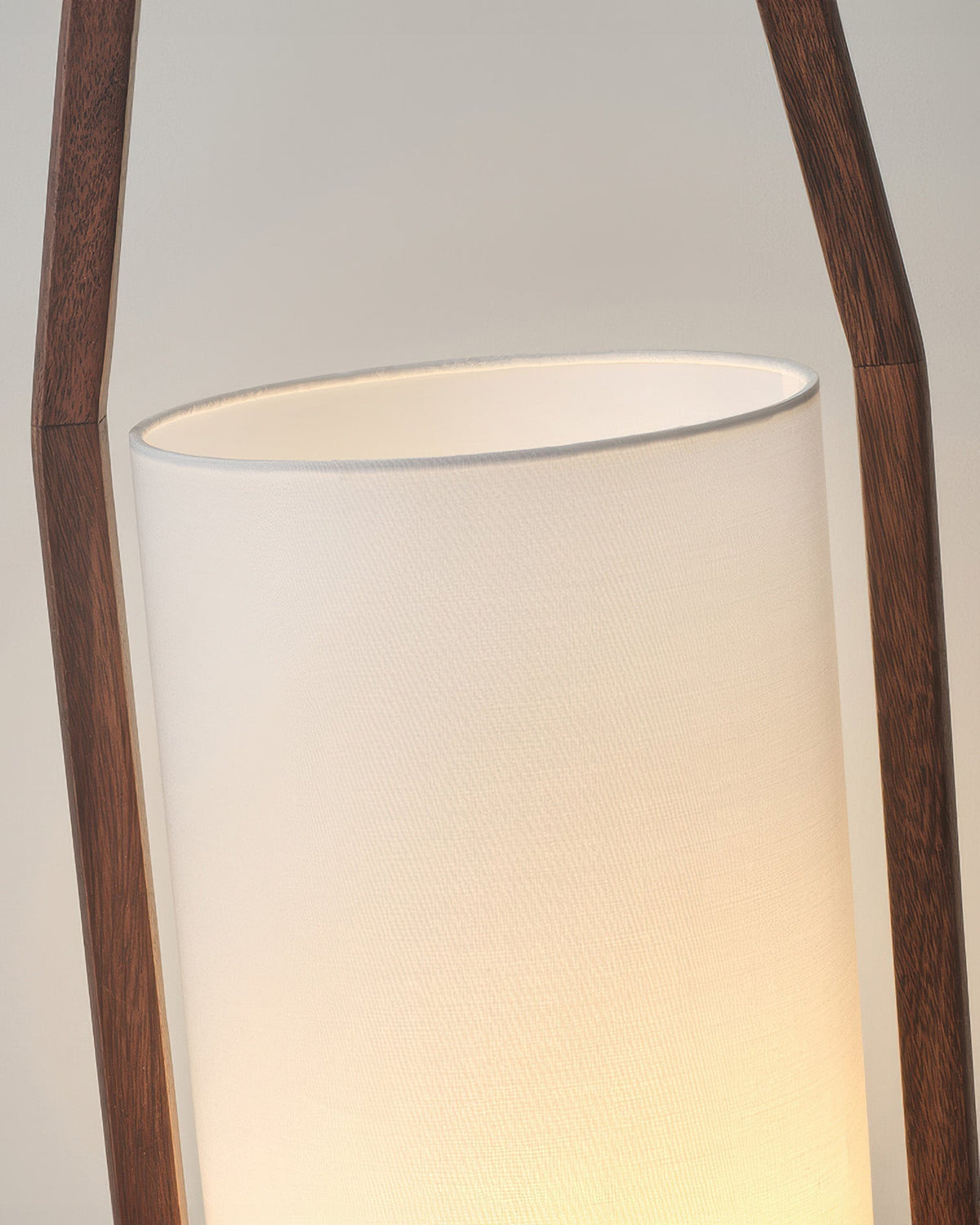HikariZen Floor Lamp, Japanese Wood, Retro Zen Glow