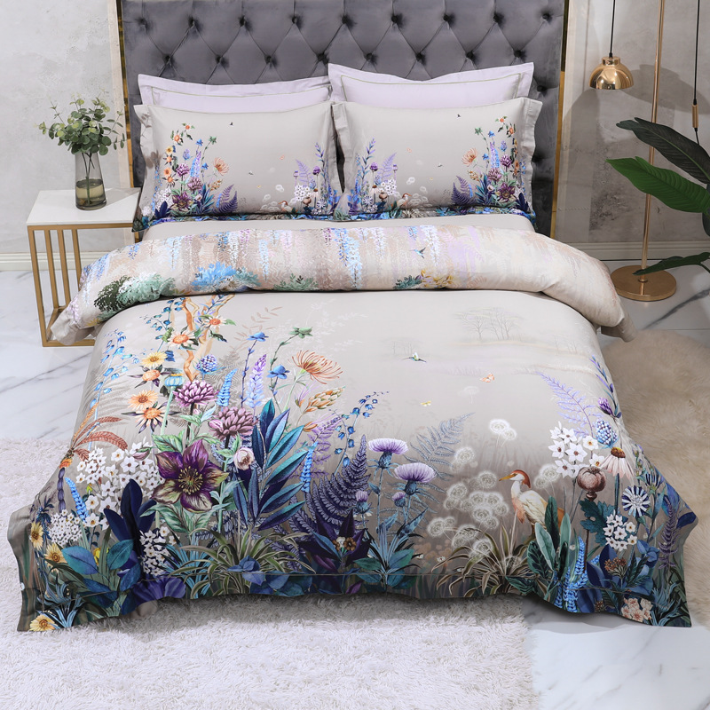 Luxor Egyptian Cotton Duvet Cover Set Soft and Breathable | Lersk
