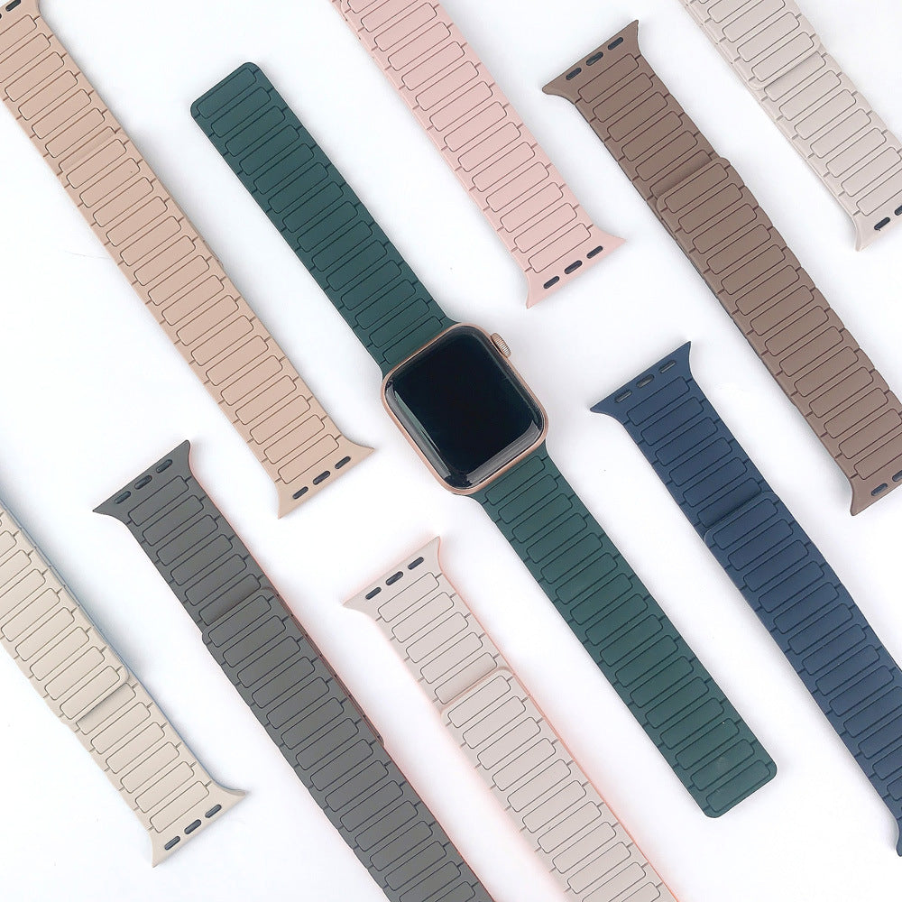 Cinturino magnetico in silicone NexaLoop per Apple Watch | Lersk